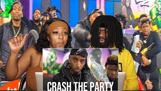 FunnyMike  Crash The Party Official Music Video REACTION [upl. by Ynner]