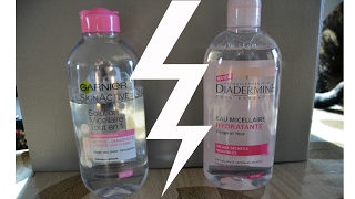 BATTLE Eau Micellaire Garnier et Diadermine [upl. by Machute]