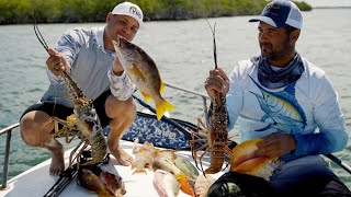 Pesca Primitiva de Langostas y Carruchos en Puerto Rico🇵🇷 [upl. by Oiramat86]