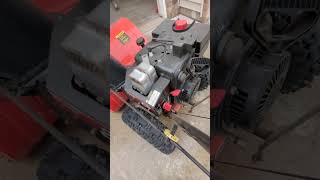 MTD Yard Machine Snowblower Cold Start  Getting Ready For Winter [upl. by Illehs]