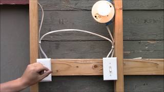 How to wire a 3way switch system [upl. by Howund]