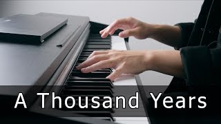 Christina Perri  A Thousand Years Piano Cover by Riyandi Kusuma [upl. by Roee109]