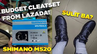 SHIMANO PDM520 amp SPEED CLEATS SHOES UNBOXING  FIRST TIME MAG CLEATS SHOES  UPGRADITIS EP1 [upl. by Dennis]