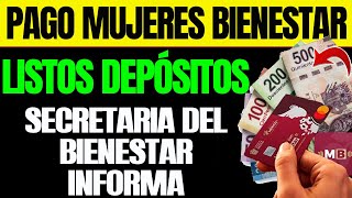 FECHA PAGO MUJERES CON BIENESTAR [upl. by Ahsemak538]