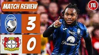 ATALANTA 30 BAYER LEVERKUSEN LIVE MATCH REVIEW amp HIGHLIGHTS [upl. by Brandy884]