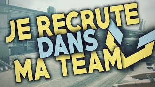 JE RECRUTE DANS MA TEAM  rG [upl. by Ahsek]