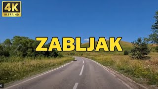 Explore the Untamed Beauty of Zabljak Montenegro  Scenic Drive Through Majestic Landscapes  4K [upl. by Tiffy]