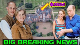 ROYALS IN SHOCK Duchess Sophie and Prince Edward reside in Bagshot Park a £45 million house Kate [upl. by Bahner943]