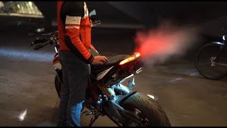 AustingRacing Exhaust on Ducati Hypermotard 950 SP Sound Check [upl. by Estella185]