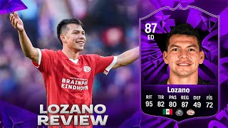 ¡EL CHUCKY LOZANO 😍 87 LOZANO EA FC 24 PRO LIVE SBC REVIEW [upl. by Sugihara856]