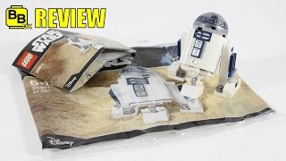 LEGO STAR WARS MAY THE 4TH R2D2 30611 POLYBAG REVIEW [upl. by Aneer]