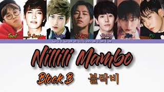 Block B “Nillili Mambo” Colour Coded Lyrics Romanized [upl. by Inglebert]