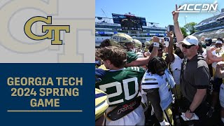 2024 Georgia Tech Yellow Jackets Spring Football Game [upl. by Dnalor837]