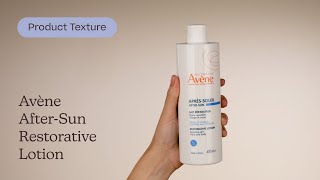 Avène AfterSun Restorative Lotion Texture  Care to Beauty [upl. by Navi826]