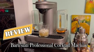 Bartesian Professional Cocktail Machine Review  Is It Worth It [upl. by Icyak152]