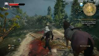 THE WITCHER 3  WILD HUNT  examine the site of the nilfgaardian soldiers [upl. by Enrico]