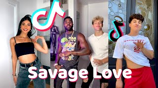 Jason Derulo  Savage Love TikTok Dances Compilation [upl. by Wendelina]