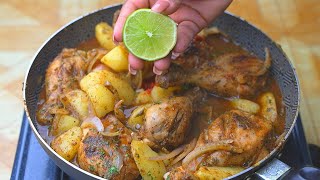 La receta de POLLO y papas que sorprendió a todos Un ALMUERZO rápido y sin complicaciones [upl. by Iralam39]