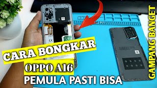 Disassembly  OPPO A16  cara bongkar oppo A16 [upl. by Mcmurry]