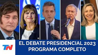 PRIMER DEBATE PRESIDENCIAL I Elecciones Generales 2023 [upl. by Milman]