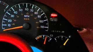 1993 Pontiac Firebird  Security Light BDE VLOG 1212013 Episode 30 [upl. by Yelhak]