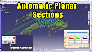 CATIA V5  Automatic Planar Sections [upl. by Herrah]