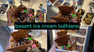 BASANT ICE CREAM LUDHIANA food icecream [upl. by Melena413]