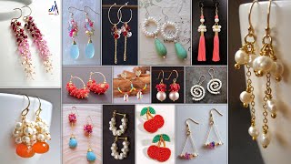 Trendy and Stylish 15 HomeMade Design of DIY Earrings for Fancy Girls  Daily Were [upl. by Iddet449]