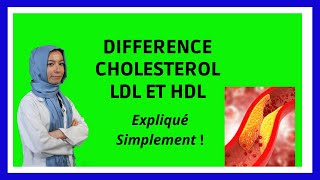 Différence entre LDL et HDL Cholestérol [upl. by Janaye]