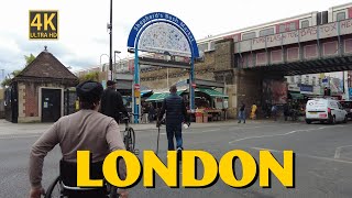 London Shepherds Bush Market Walking Tour 4k UHD 🌏 [upl. by Yznil240]