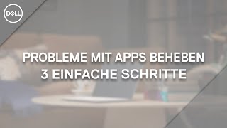 Abstürze von Apps in Windows 11 beheben [upl. by Newhall]