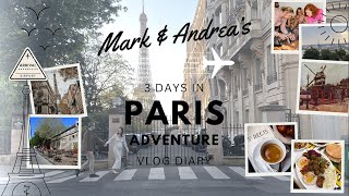 Babymoon Paris Day 1 Tourist Vlog Diary [upl. by Abijah]