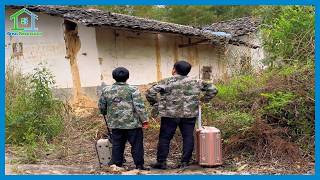 Transformación milagrosa  Dos hermanos restauraron una antigua casa abandonada durante 20 años [upl. by Lindner]