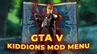 Gta 5 Online Mod Menu  Kiddions Mod Menu  GTA V Modest Menu 2023 [upl. by Alica286]