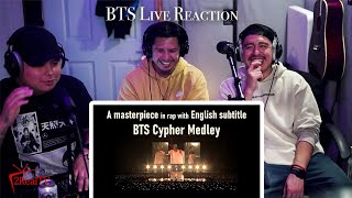 BTS Cypher Medley Live Reaction [upl. by Dian]