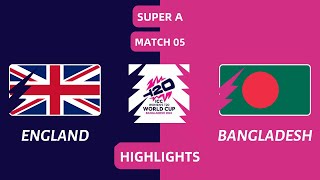 Match 05  Group B  England Women VS Bangladesh Women  Womens T20 World Cup 2024  HIGHLIGHTS [upl. by Esyli]