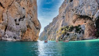 Gorges du Verdon 4K Drone Footage  Point Sublime  Lac de Sainte Croix  Aiguines [upl. by Busiek589]