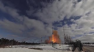 Russia Says Test of New Sarmat ICBM ‘Successful’ [upl. by Ireg]