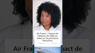 Comment AES fait perdre largent à Air France Nathalie Yamb explique [upl. by Naji]