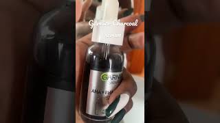 First impressions of the garnier Charcoal Serum IamProof waavinya garnier garnierserum [upl. by Ajram]