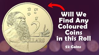 Will We Find Any Coloured 2 Coins in this Roll 2 Coins [upl. by Sapphera]