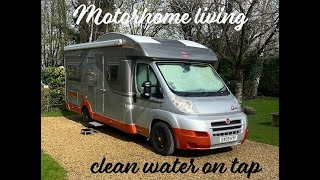 UK Motorhomes and camper how to clean the fresh water system Puriclean [upl. by Torry]