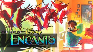 The Art of Disney Encanto book Flip through review making of behind scenes [upl. by Alac]