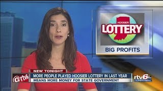 Hoosier Lottery reports increased profits [upl. by Navad]