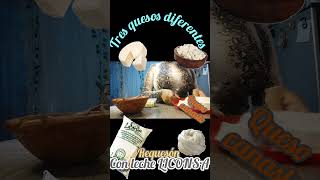 3 Quesos con leche liconsa lecheliconsa [upl. by Deerdre]