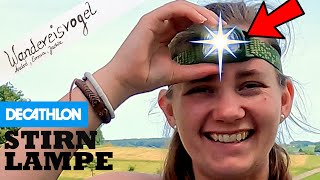 Decathlon Forclaz HL100 USB Stirnlampe Super günstig amp perfekt für Einsteiger  Unboxing Erfahrung [upl. by Lajet]