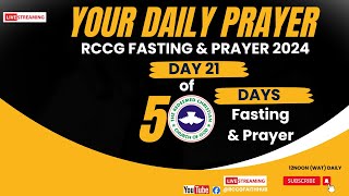 DAY 2  RCCG 50 DAYS of PRAYER amp FASTING  Pst Olumide Odesanya  31012024 [upl. by Sharpe889]