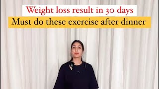 Weight loss result in 30 days [upl. by Blossom]