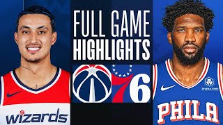 WIZARDS at 76ERS  FULL GAME HIGHLIGHTS  November 6 2023 [upl. by Isidro]