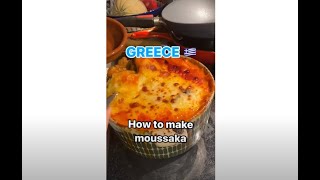 Moussaka the national dish of Greece 🇬🇷 [upl. by Garrity]